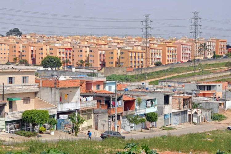 
	H&aacute; suspeita de que as estruturas desses im&oacute;veis tenham sido abaladas ap&oacute;s infiltra&ccedil;&otilde;es de &aacute;gua causadas pelo estouro de canos da Sbaesp
 (Divulgação/Prefeitura de Itaquaquecetuba)