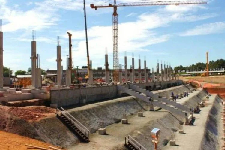 Obras no Itaquerão (Divulgação)
