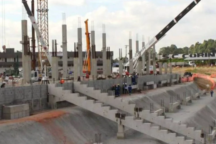 
	Obras no Itaquer&atilde;o: nas proximidades do est&aacute;dio, ser&atilde;o constru&iacute;das duas novas avenidas
 (Divulgação)