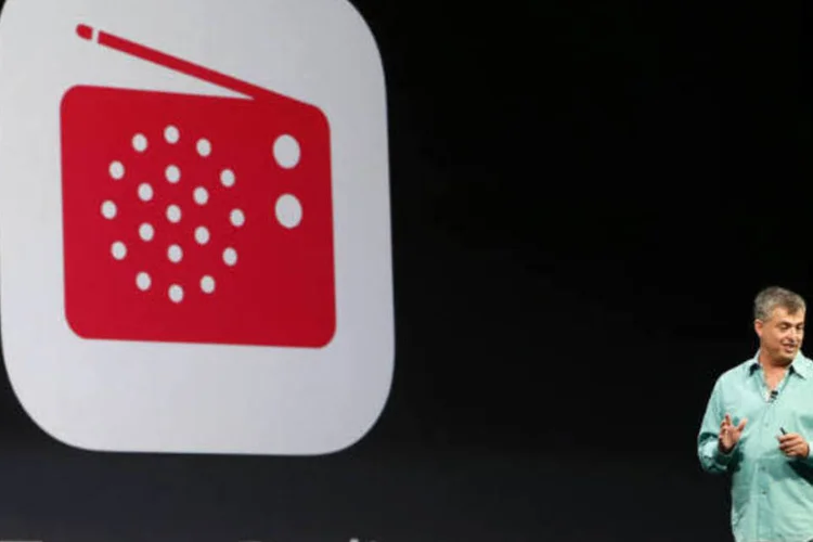 
	iTunes Radio: Pandora Media e a Spotify j&aacute; reclamaram a vanguarda da revolu&ccedil;&atilde;o de transmiss&atilde;o de m&uacute;sica
 (REUTERS/Stephen Lam)