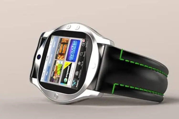 
	Ao que parece, o Nexus Watch ter&aacute; a concorr&ecirc;ncia de rivais como o Galaxy Watch, da Samsung e o iWatch, da Apple (representado nesta ilustra&ccedil;&atilde;o art&iacute;stica)
 (Anders Kjellberg / Dogday Design)