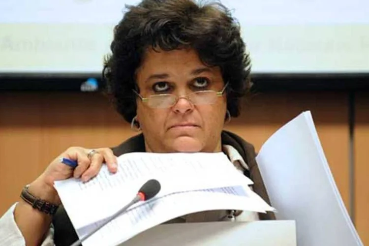 Izabella Teixeira, ministra do Meio Ambiente, fez parte da entrevista coletiva (Wilson Dias/AGÊNCIA BRASIL)