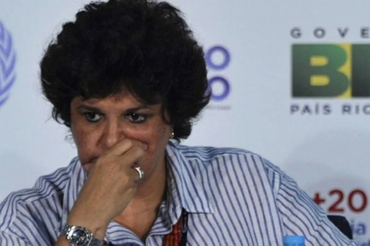 Izabella Teixeira: Ela avaliou a Rio+20 como um evento “extremamente importante” no conjunto de conferências da ONU (Marcello Casal Jr/ABr)
