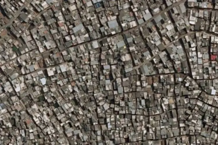 Favela Jacarezinho, no Rio de Janeiro (Reprodução Google Earth/Reprodução)