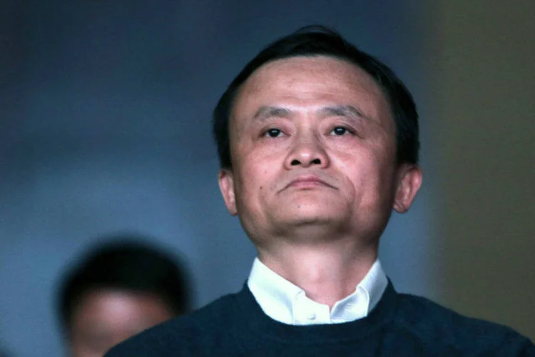 Jack Ma: “não são os produtos falsos que destroem [as grandes marcas], é o novo modelo de negócios” (Jason Lee/Reuters)