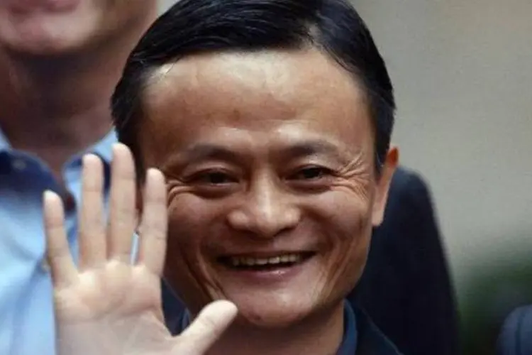 Fundador do grupo chinês de comércio on-line Alibaba, Jack Ma  (Jewel Samad/AFP)