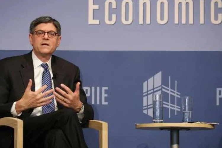 O secretário do Tesouro americano, Jacob Lew, é visto em Washington, nos Estados Unidos (Chip Somodevilla/AFP/AFP)