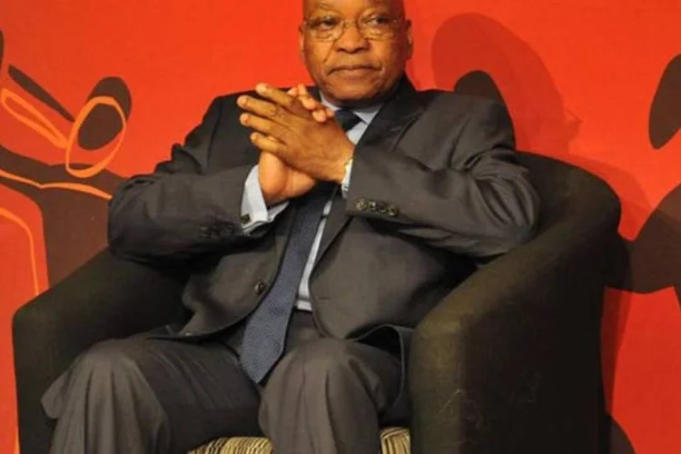 Jacob Zuma, presidente da África do Sul, perdeu a paciência com Kadafi, seu antigo aliado (Getty Images)
