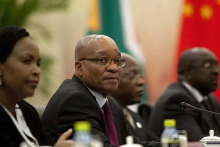 O presidente da África do Sul, Jacob Zuma, na reunião dos Bric (Getty Images)