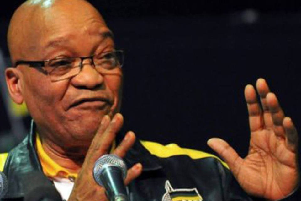 Caricatura sexual do presidente da África do Sul irrita ANC