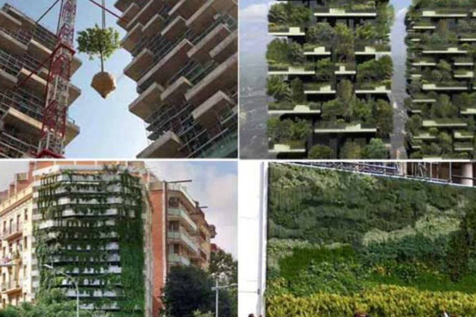 9 incríveis jardins verticais pelo mundo