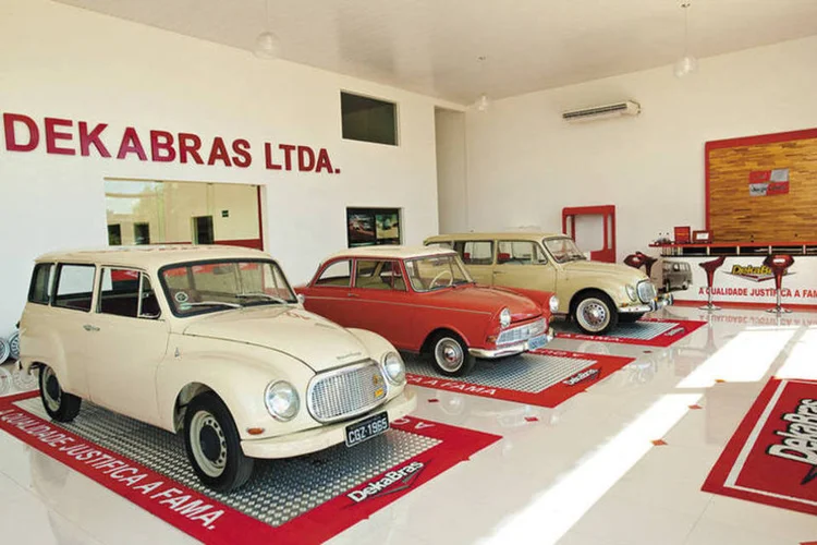 
	DKW: sonho de um ga&uacute;cho apaixonado pela marca, loja fabrica pe&ccedil;as &agrave; moda antiga e j&aacute; exporta para o mundo todo
 (Marco de Bari/Quatro Rodas)