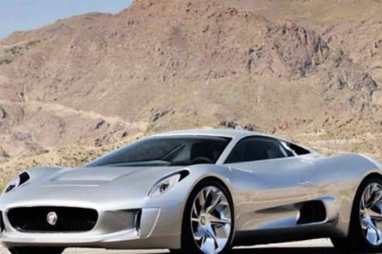 Jaguar híbrido C-X75 (Divulgação)
