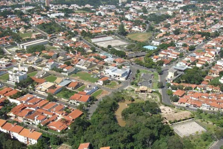 Cidade de Jaguariúna, no interior de São Paulo (Aluízio Santana/Prefeitura de Jaguariúna/Divulgação)