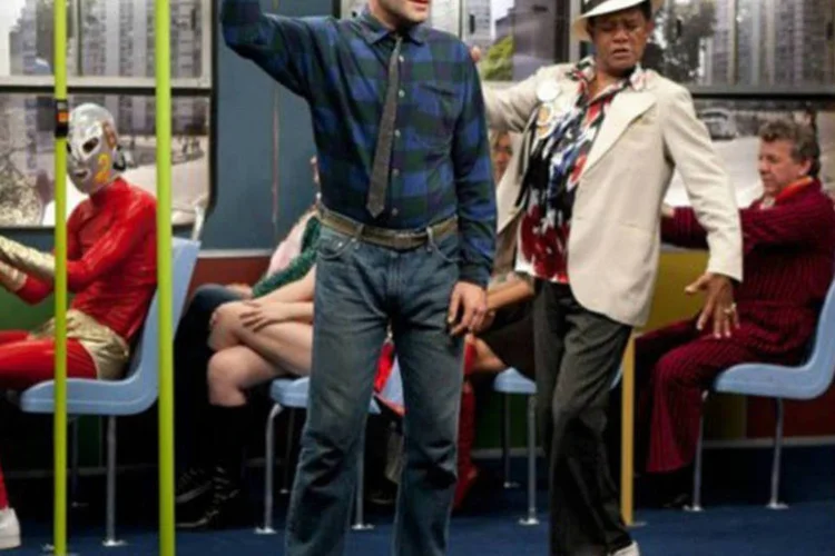 Cantor e compositor Jair Rodrigues  no filme Super Nada, onde interpreta comediante Zeca (Divulgação)