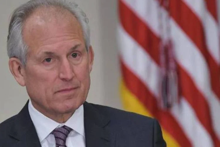 O presidente-executivo da Boeing, James McNerney, em 11 de dezembro de 2014 (Mandel Ngan/AFP)