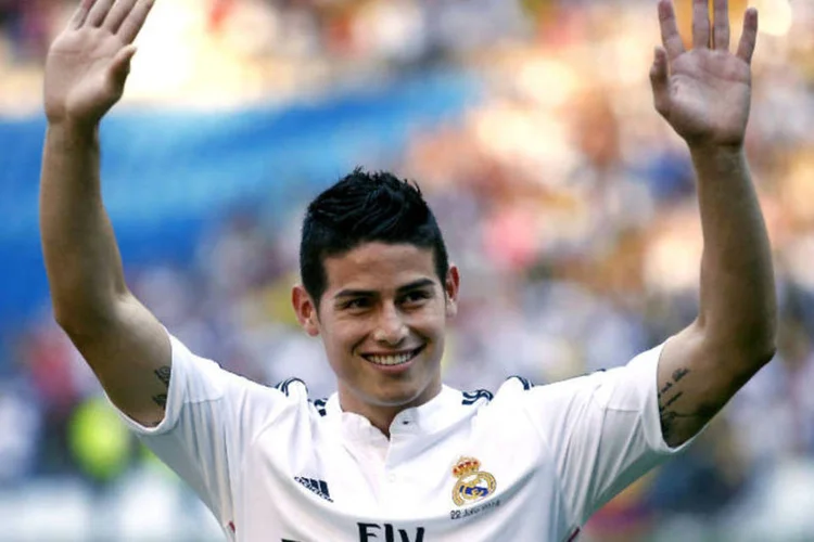 O atacante colombiano James Rodriguez (REUTERS/Juan Medina)