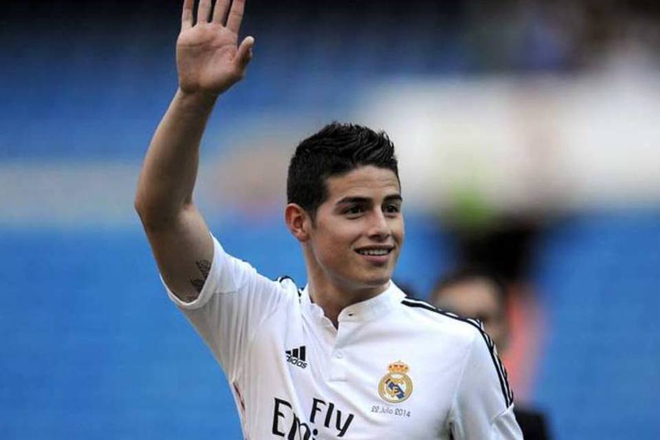 James Rodríguez vê salário engordar R$ 3 milhões anuais