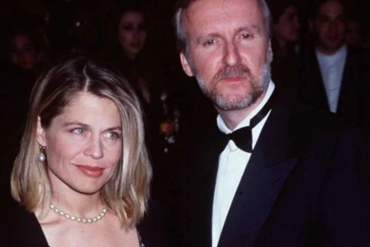 James Cameron e Linda Hamilton (Brenda Chase/Getty Images)