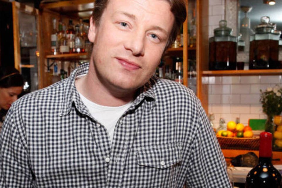 
	Jamie Oliver: a p&aacute;gina tem, em m&eacute;dia, 10 milh&otilde;es de visitantes mensalmente
 (Getty Images)