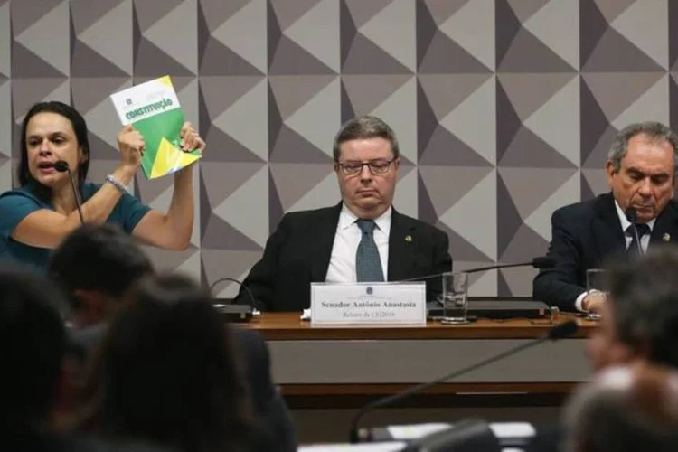 
	Jana&iacute;na Paschoal: ela comentou ainda que, a partir de agora, continuar&aacute; trabalhando com &quot;seriedade para que a decis&atilde;o seja confirmada no final&quot;
 (Agência Brasil)