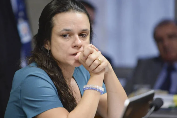 Janaina Paschoal: ela entrou com recurso no qual pede a anulação da disputa (Jefferson Rudy/Agência Senado)