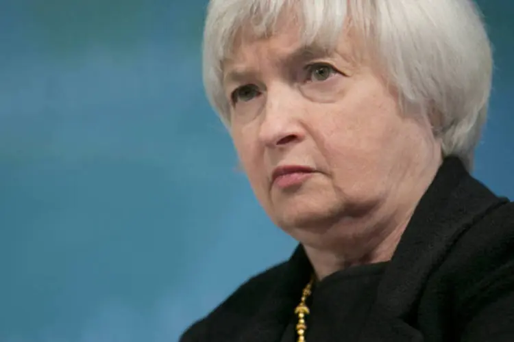 
	A nova presidente do Fed, Janet Yellen: seu foco no BC americano &eacute; o de reduzir a taxa de desemprego no pa&iacute;s atrav&eacute;s da continuidade do est&iacute;mulo monet&aacute;rio
 (Bloomberg)