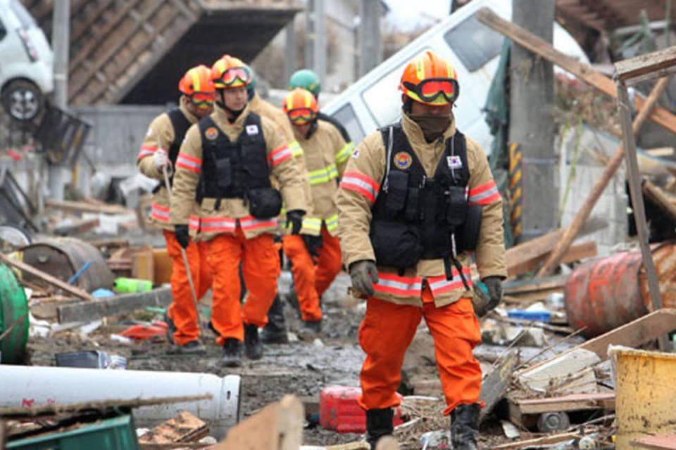 A marcha da reconstrução do Japão