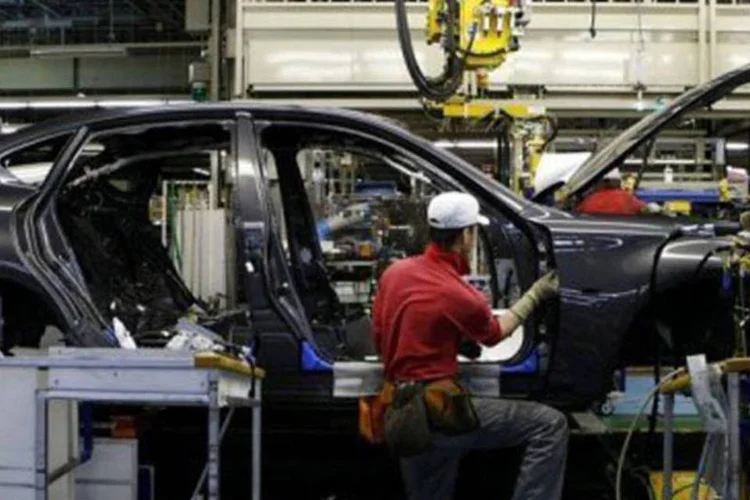 A economia do Japão entrou em recessão no primeiro trimestre, e o segundo também deve ser de crescimento negativo
 (Ken Shimizu/AFP)