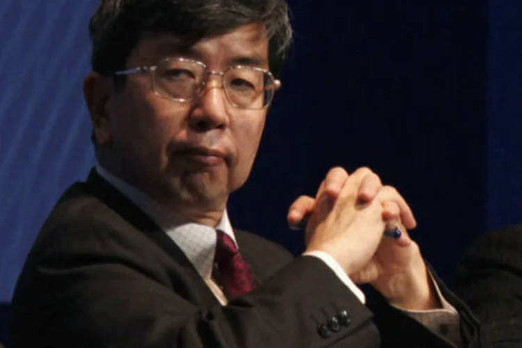 
	Takehiko Nakao: &quot;Hoje, compartilhamos a opini&atilde;o de que cada pa&iacute;s deve colocar sua casa em ordem buscando pol&iacute;ticas monet&aacute;rias, fiscais e estruturais apropriadas&quot;
 (REUTERS/Bobby Yip)
