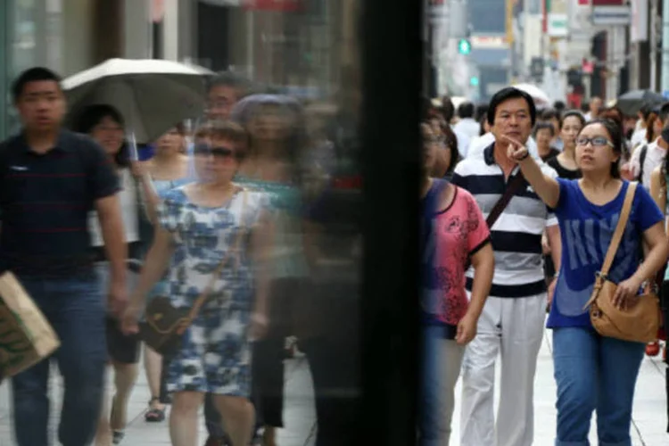 
	Economia japonesa:&nbsp;empresas, grandes e pequenas, est&atilde;o&nbsp;cautelosas&nbsp;com rela&ccedil;&atilde;o &agrave;s vendas para o novo ano fiscal
 (Tomohiro Ohsumi/Bloomberg)