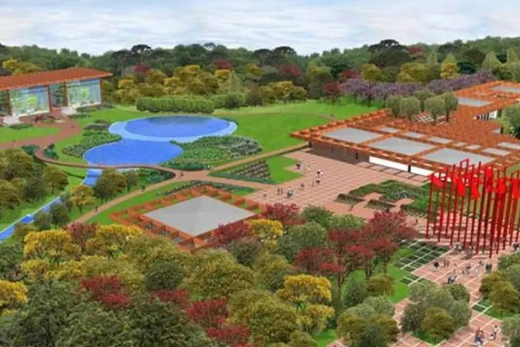 Projeto do Jardim Botânico de Londrina: após 15 anos, ainda é uma promessa (Divulgação)