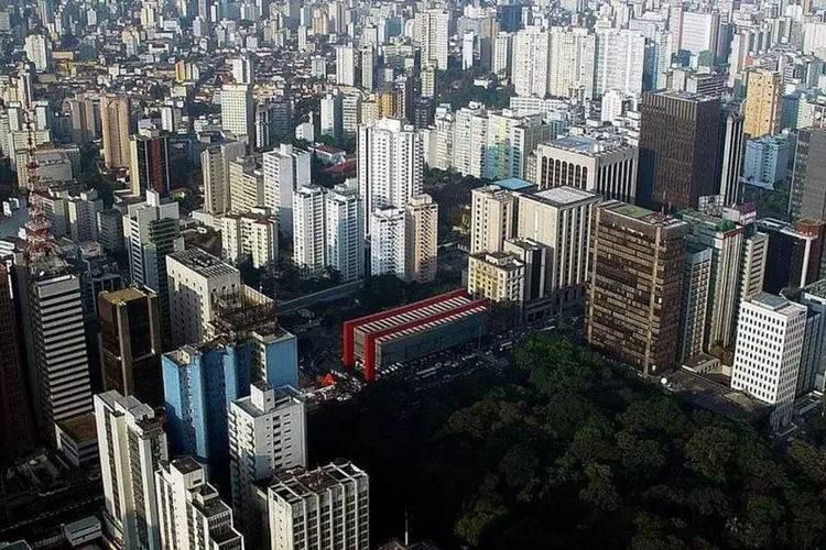Vista aérea do bairro Jardim Paulista em São Paulo (WikimediaCommons/Pedu0303)