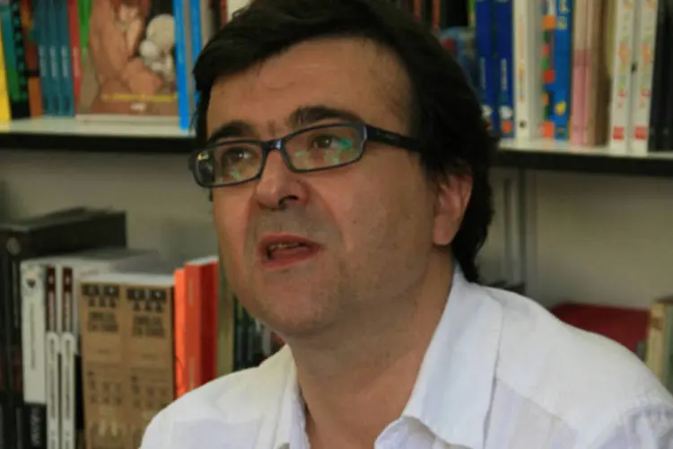 Javier Cercas: o autor, que ofereceu um encontro com leitores em São Paulo, assegurou estar "agradecido" pela positiva recepção que teve no país (Miguel A. Monjas/ Wikimedia Commons)