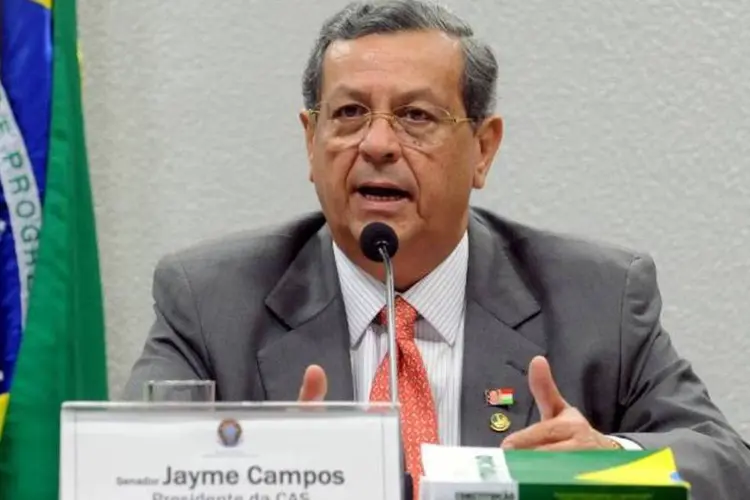 Senador Jayme Campos: supostos desvios de verbas ocorreram em 1994, quando o parlamentar era governador do estado (Wilson Dias/Agência Brasil)