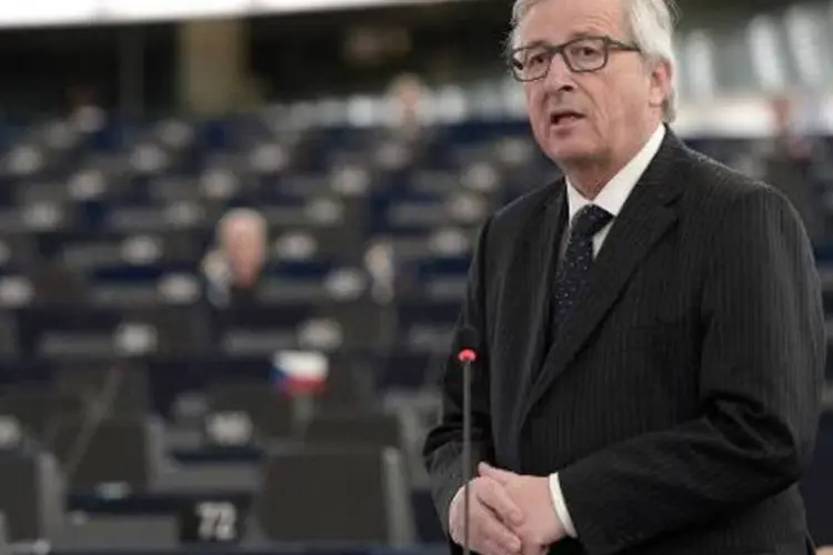 
	O presidente da Comiss&atilde;o Europeia, Jean-Claude Juncker: ele ainda aguarda uma contraproposta
 (Frederick Florin/AFP)