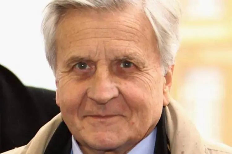 Jean-Claude Trichet, presidente do BCE: mercado esperava novas medidas anticrise (Jeff J Mitchell/Getty Images)
