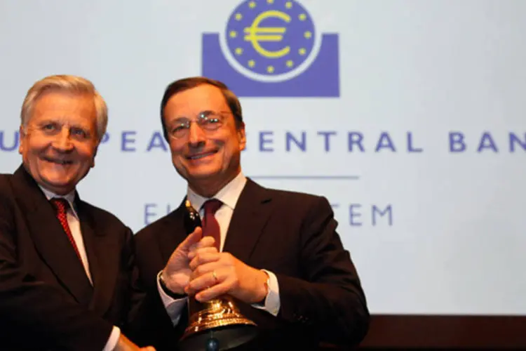 Draghi terá a sua primeira decisão de política monetária nesta quinta-feira (Getty Images)
