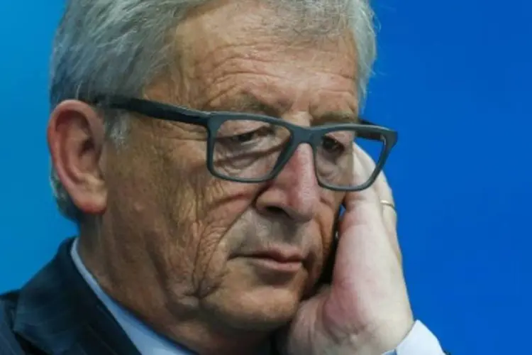 O presidente da Comissão Europeia, Jean-Claude Juncker: "Minha vontade, meu desejo é evitar um Grexit" (Julien Warnard/AFP)