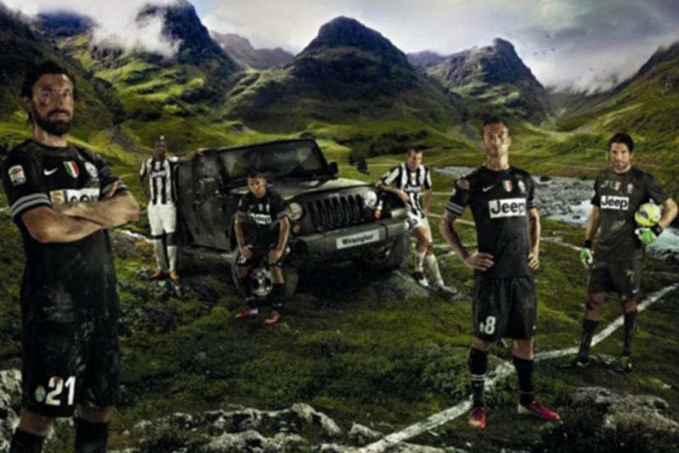 Jeep lança nova campanha com craques da Juventus