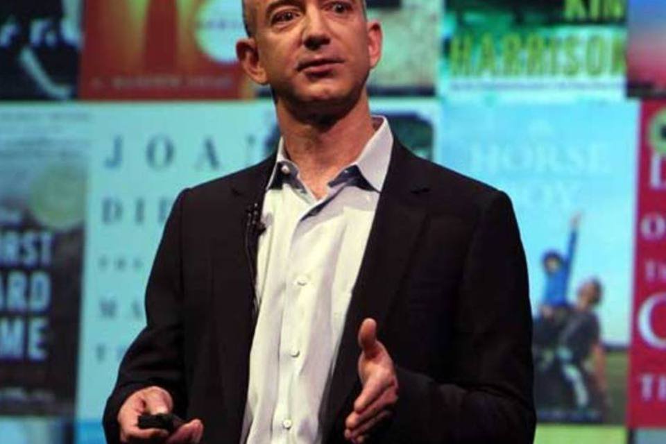 Jeff Bezzos, presidente-executivo da Amazon.com: mais investimentos na LivingSocial (Spencer Platt/Getty Images)
