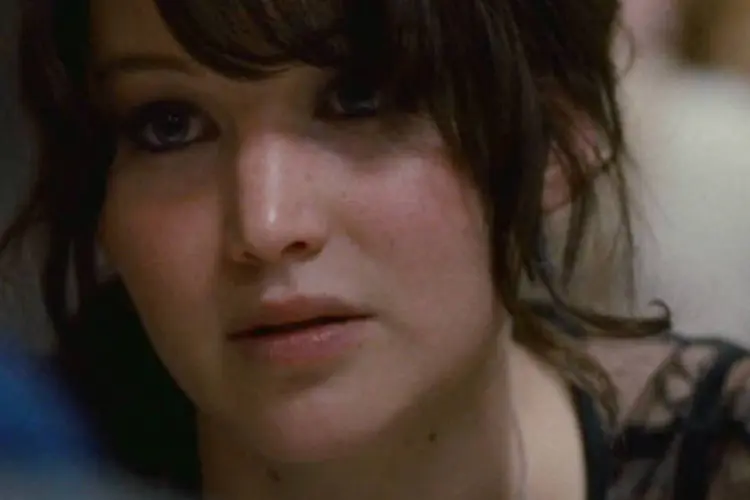
	Jennifer Lawrence em O Lado Bom da Vida: a atriz interpreta Tiffany no filme, personagem transtornada pela perda do marido
 (Reprodução)
