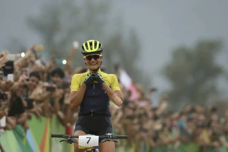 Jenny Rissveds: Sueca levou a medalha de ouro (REUTERS/Eric Gaillard)