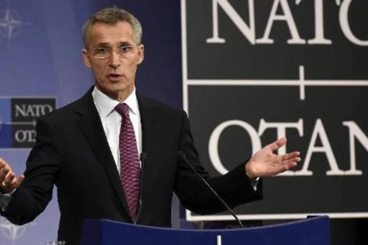 Jens Stoltenberg: "Enfrentamos um novo clima de segurança desafiador" (John Thys/AFP)