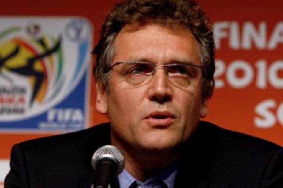Jerome Valcke, secretário-geral da Fifa: &#039;O Brasil está atrasado, o Brasil não está no caminho certo&#039;.  (.)