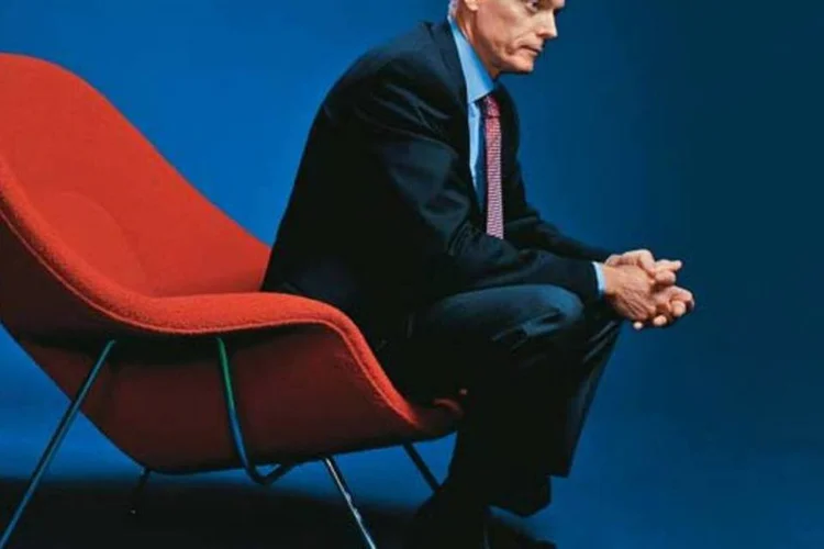 O consultor americano Jim Collins: o mundo é dos consistentes (Gregg Segal/EXAME.com)