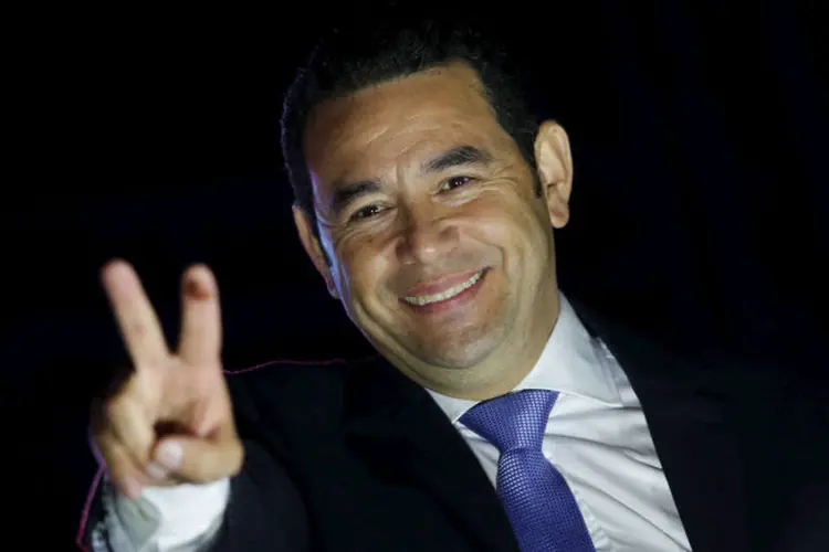 Jimmy Morales: presidente da Guatemala (Reuters / Jorge Dan Lopez/Reuters)