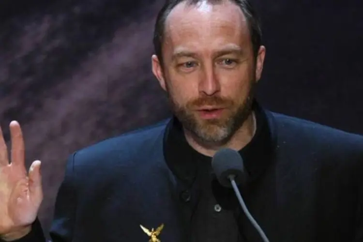 Jimmy Wales, da Wikipedia: em dezembro, o site arrecadou US$ 16 mi em doações (Sean Gallup/Getty Images)