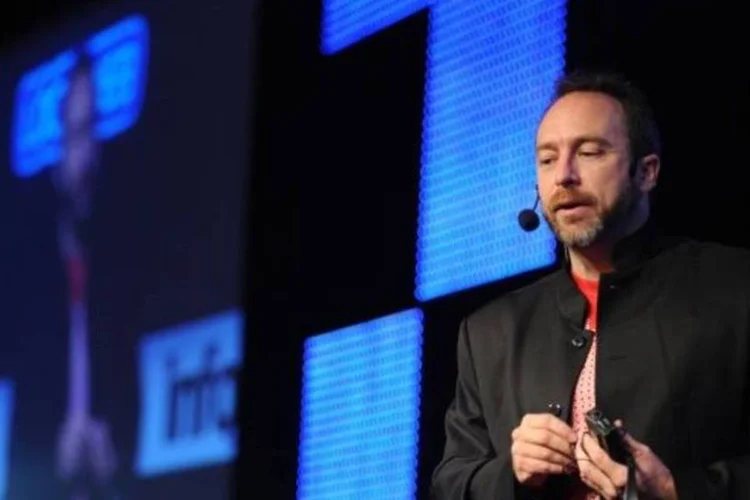 Jimmy Walles, fundador da Wikiemedia Foundation  (Luis Ushirobira/INFO)