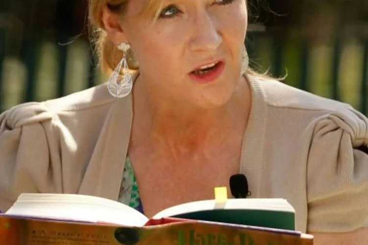 J.K. Rowling: a saga do jovem mago vendeu mais de 450 milhões de cópias e foi traduzida a 74 idiomas (Getty Images)